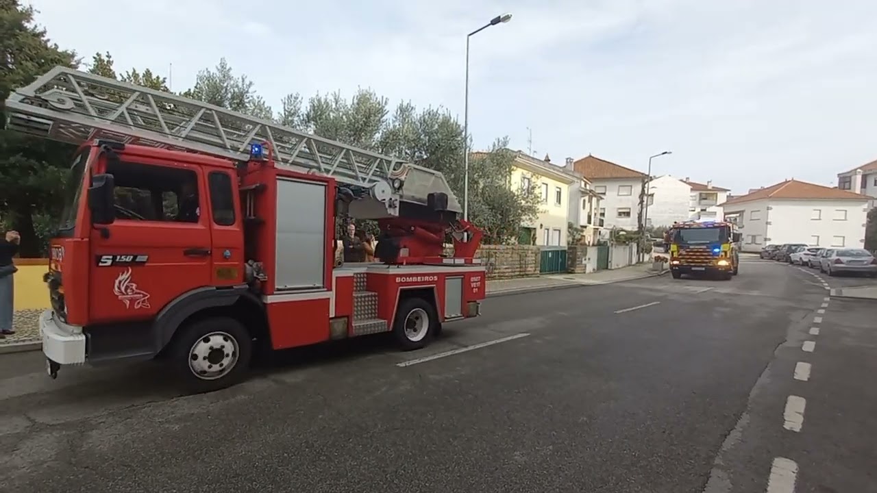 Desfile motorizado dos Bombeiros de Proença-a-Nova (76 anos)