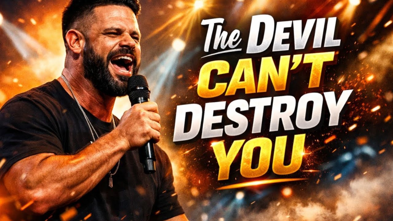 The devil can't destroy you. Steven Furtick Delivering A Powerful And Inspiring Message: