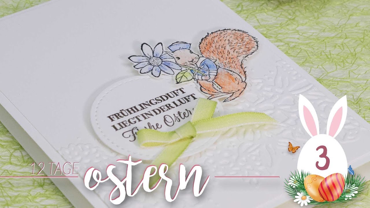 12 Tage Ostern | Tag #3 | Fable Friends | Kolorieren mit Aquarellstiften | Stampin' Up!