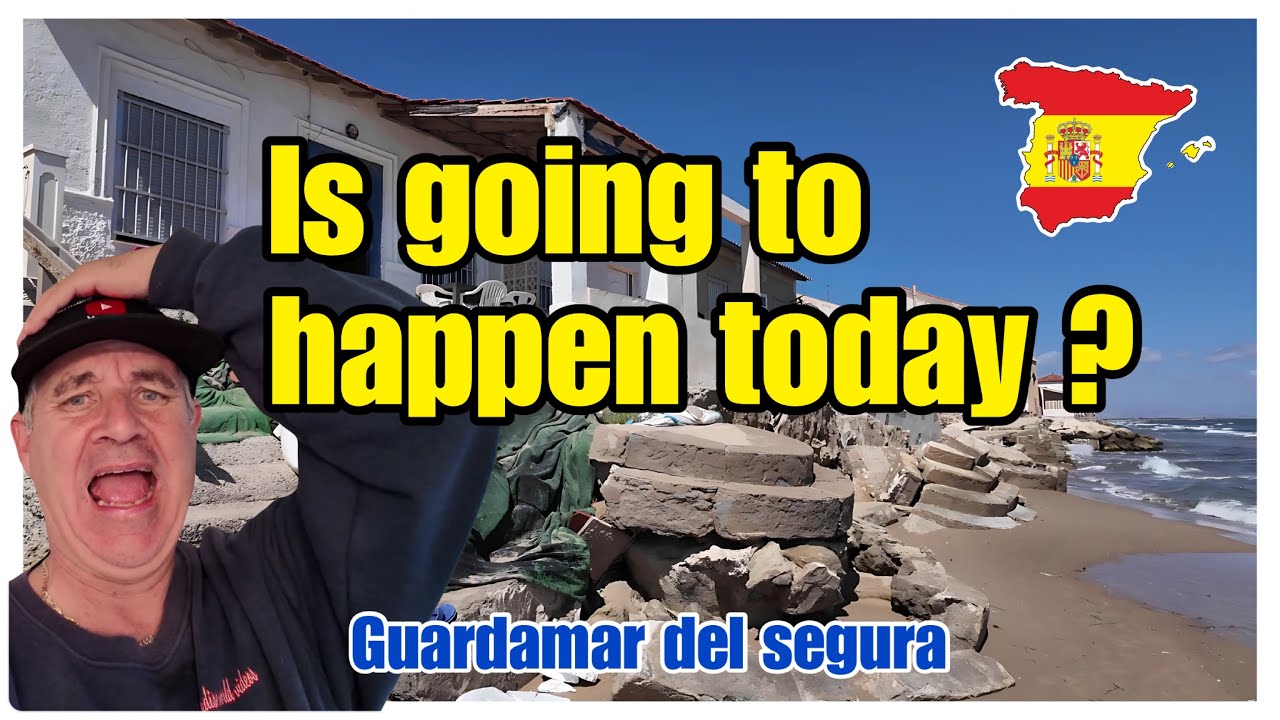 🚨 Guardamar del Segura Spain | Fishermen’s Cottages Demolished Today 🤔🤔