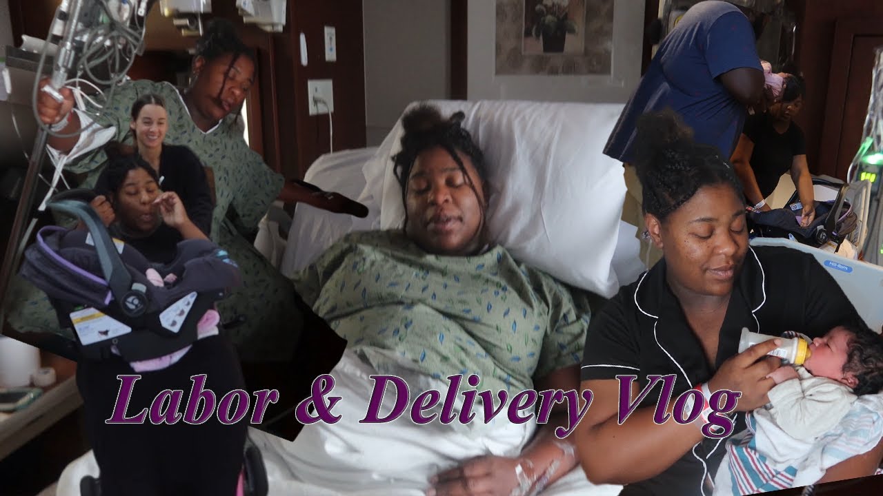 My Labor & Delivery Vlog: We're Having a Baby!!!