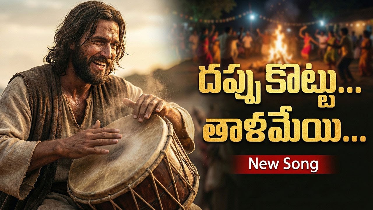 Dappu Kottu (దప్పు కొట్టు) | Latest Telugu Christian Folk Song 2026 | Jesus Gospel Songs