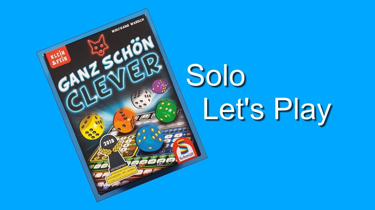 Solo Let's Play 🎲 Ganz schön clever - Auf den Tisch! Ergänzung zu Folge 21
