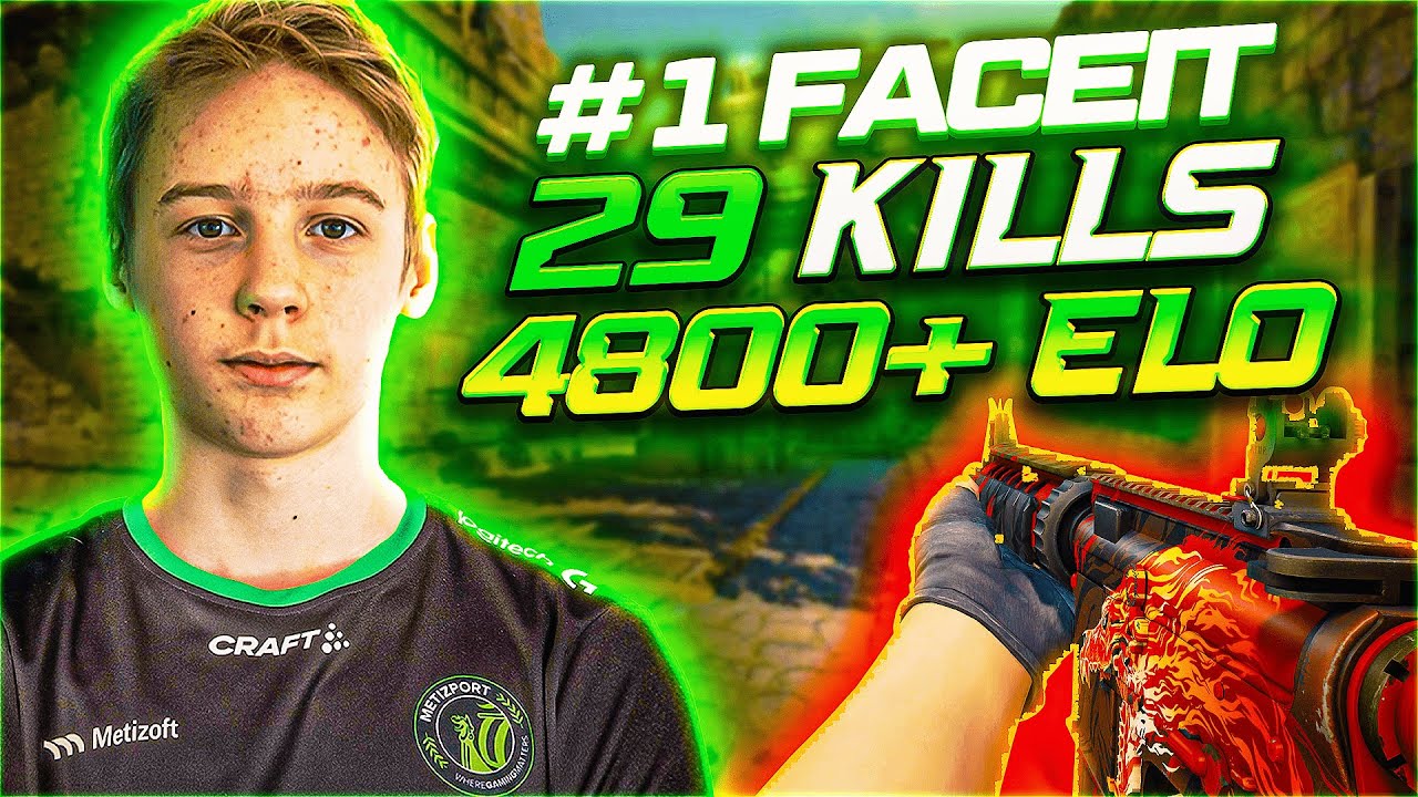 MAIL09 HITS #1 FACEIT RANK 4800+ ELO (29 Kills) | CS2 VOD