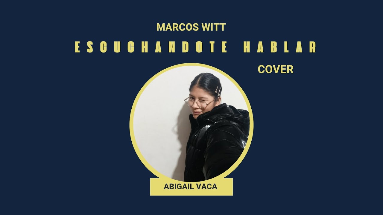 Escuchandote hablar // Marcos Witt // cover 💓🎸