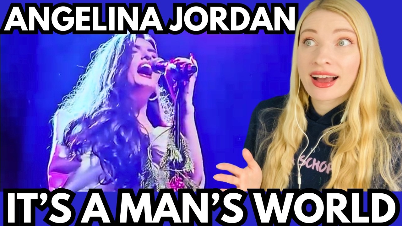 Vocal Coach Reacts: ANGELINA JORDAN 'It's A Man's World' El Rey Theatre 2024 - In Depth Analysis!