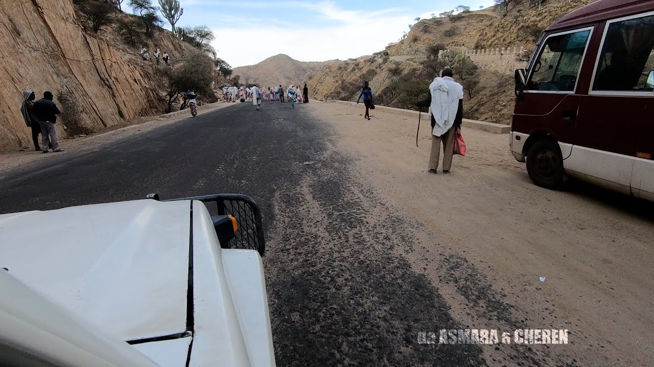 Asmara - Cheren - Eritrea - street - strada, Asmara - Cheren