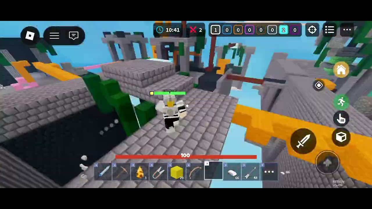 Bedwars :) gameplay