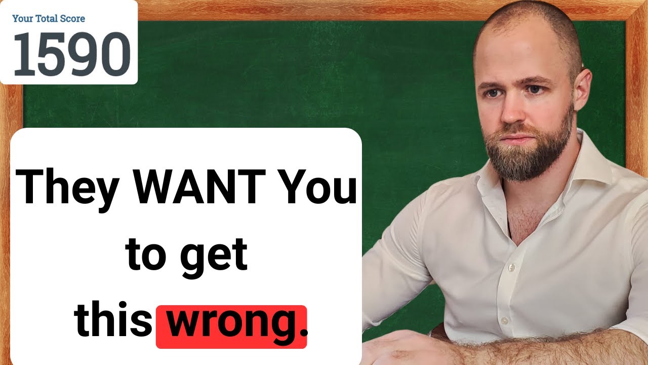 SAT Trick Question EXPOSED by a Perfect Math Scorer