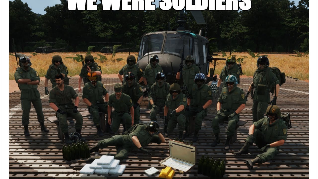 WE WERE, WE WERE. SOLDIERS!