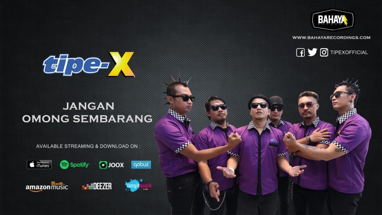 Tipe-X - Jangan Omong Sembarang (Official Audio)