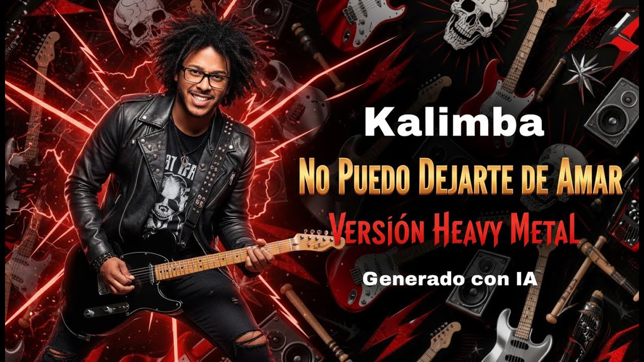 Kalimba – No Puedo Dejarte De Amar | Cover IA Heavy Metal 2000s emocional