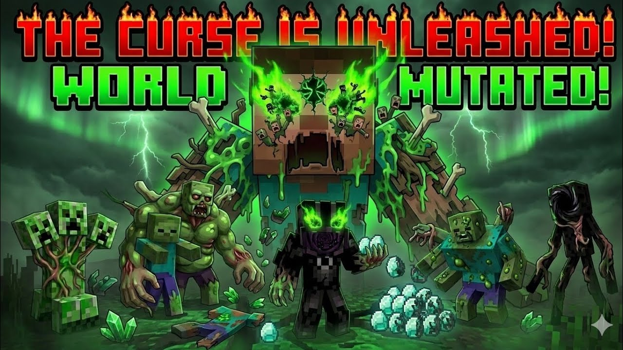 ​MY FRIEND Turned Every Mob into a MUTANT! 🧟‍♂️🔥 Minecraft Horror Survival (Hindi)! Trpple game 59 