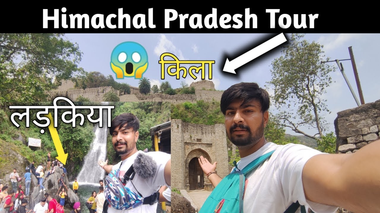 Himachal Pradesh Tour। Kangra fort।water fall। Explore Himachal Pradesh । Vlog 20
