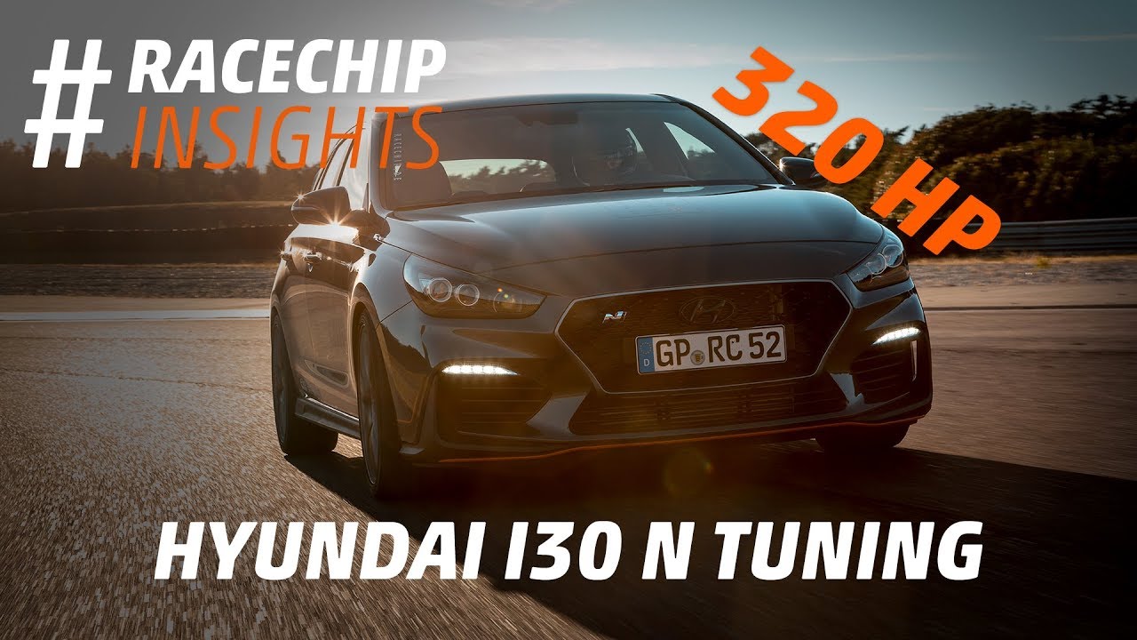 Hyundai i30 N Performance tuning to 320 HP: Dyno, downpipe and sound