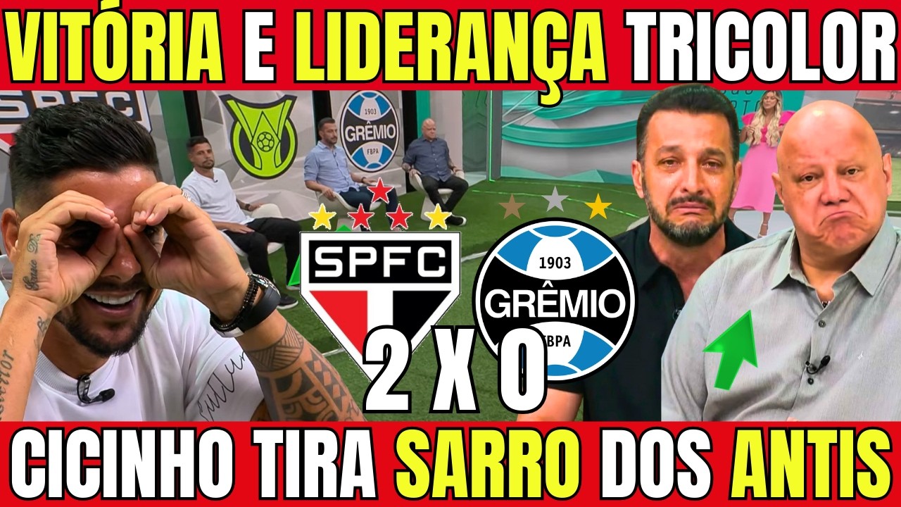 JOGO ABERTO! BANCADA SE RENDE O SPFC! O TRICOLOR TA VOLTANDO COM TUDO! NOTICIAS DO SAO PAULO