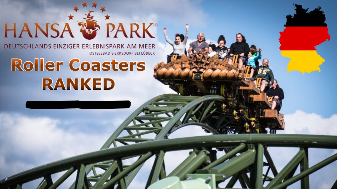 Top 7 Roller Coasters at Hansa Park | Sierksdorf, Germany (2022)