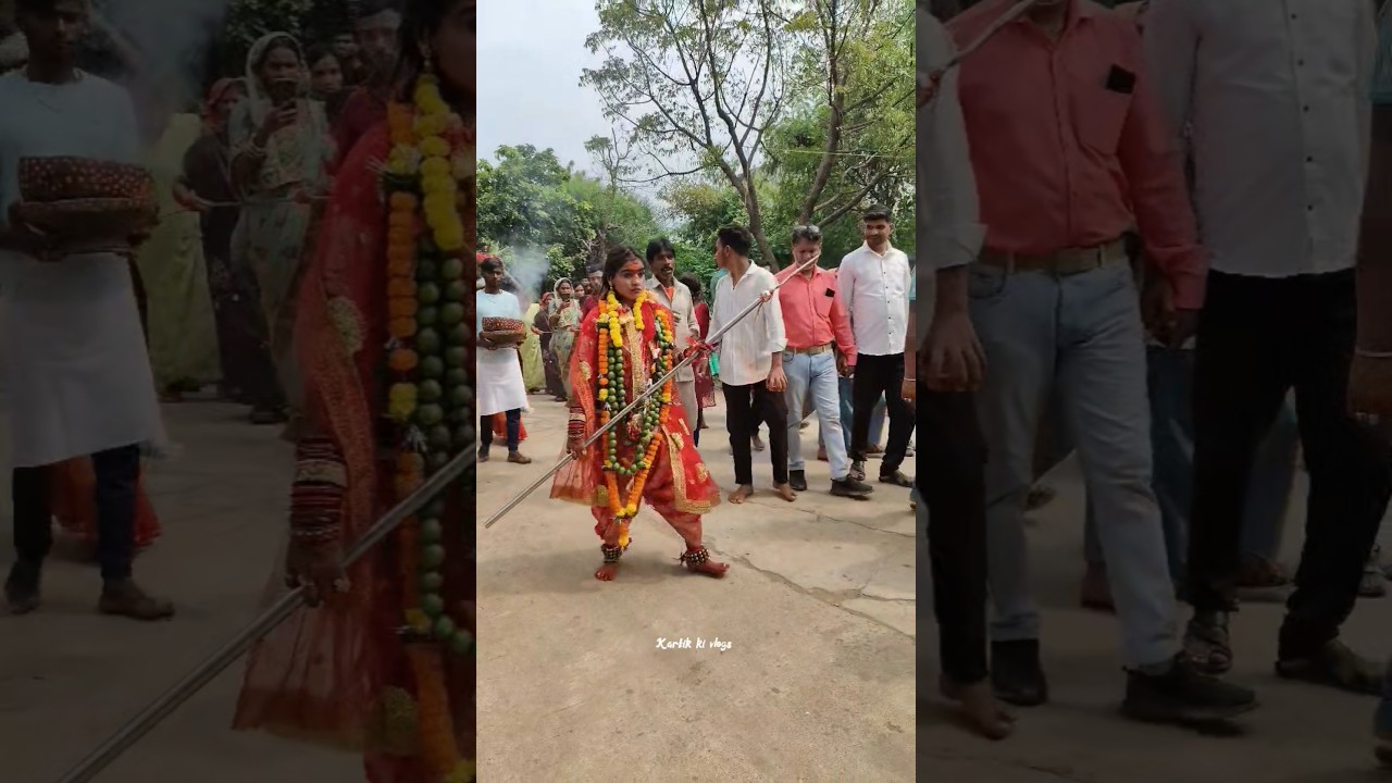 Kuwari Mata Bilaspur Manndol Jwara visharjan video🙏🌺 #shorts #kuwarimata #vishrjan