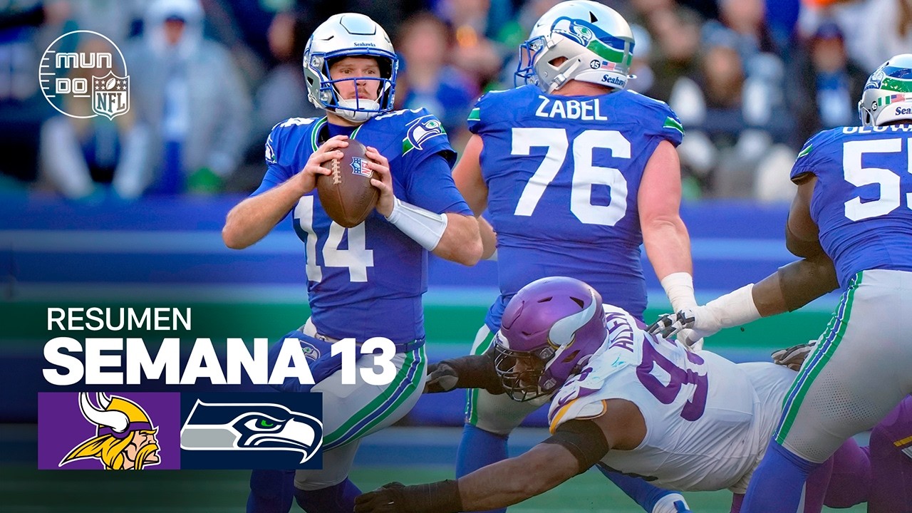 Minnesota Vikings vs. Seattle Seahawks | Resumen NFL en español - Semana 13 | NFL Highlights 2025