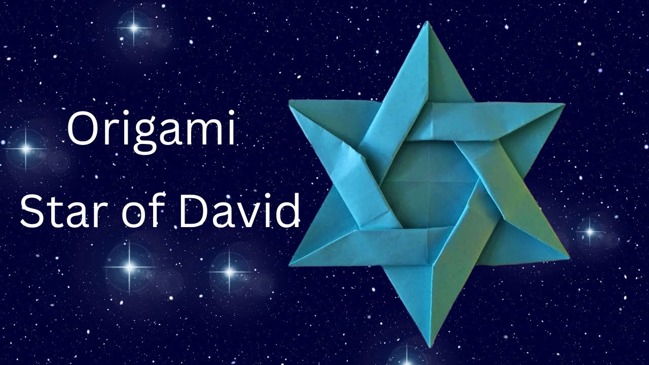 How to Make an Origami Star of David