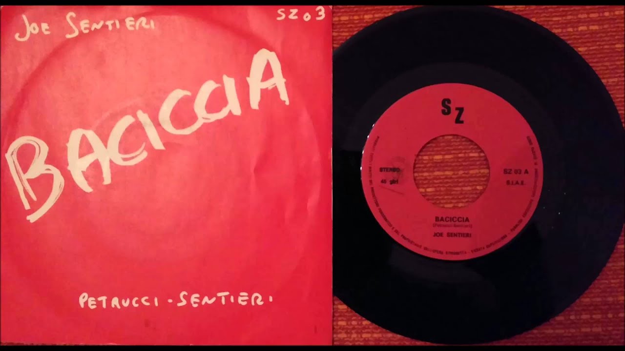 Joe Sentieri  Baciccia  1980