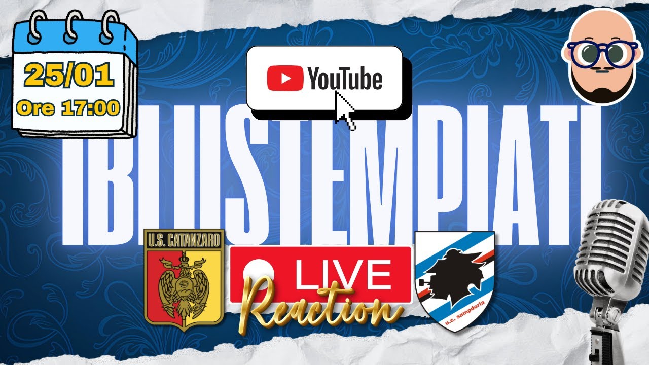 🎥 LIVE REACTION | Catanzaro - SAMPDORIA⚽