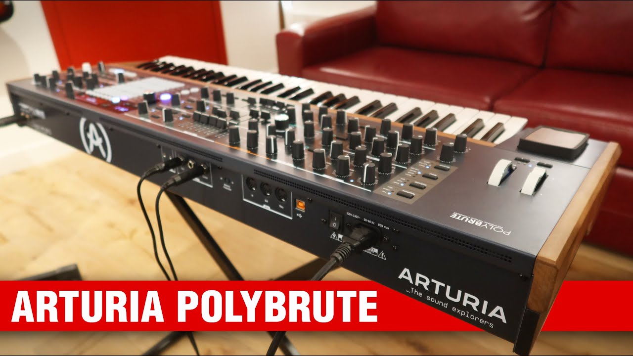 Arturia Polybrute: распаковка и демонстрация