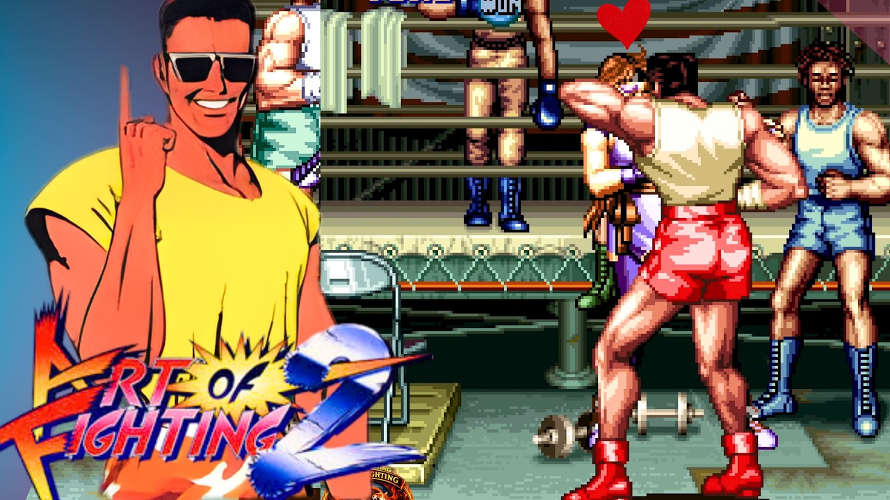 Mickey Rogers vs Yuri Sakazaki - High Level Matches | Art of Fighting 2