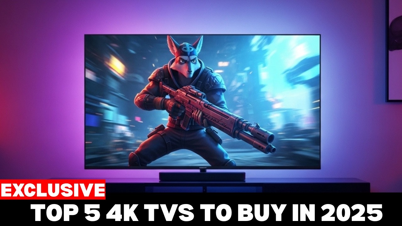 TOP 5 4k TVS TO BUY IN 2025 AND 2 TO AVOID! Edition