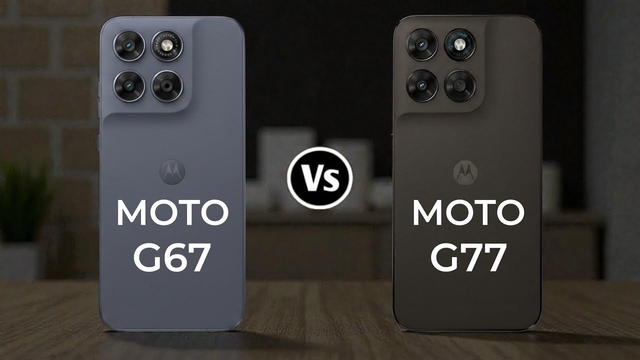 Motorola Moto G67 5G Vs Motorola Moto G77 5G 