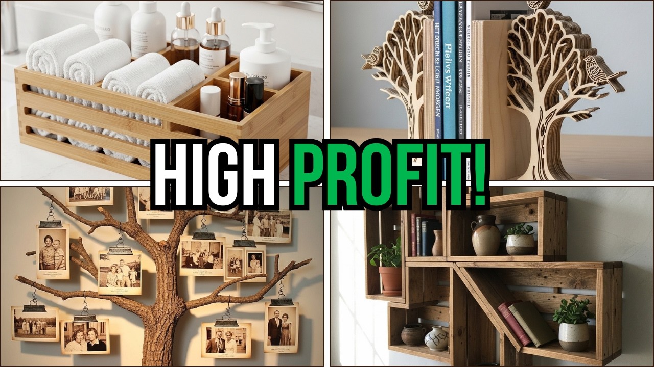 40 Small Wood Projects to Make and Sell for High Profit