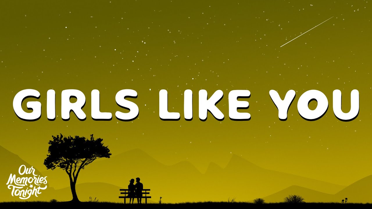 Maroon 5 - Girls Like You (Lyrics) Ft. Cardi B
