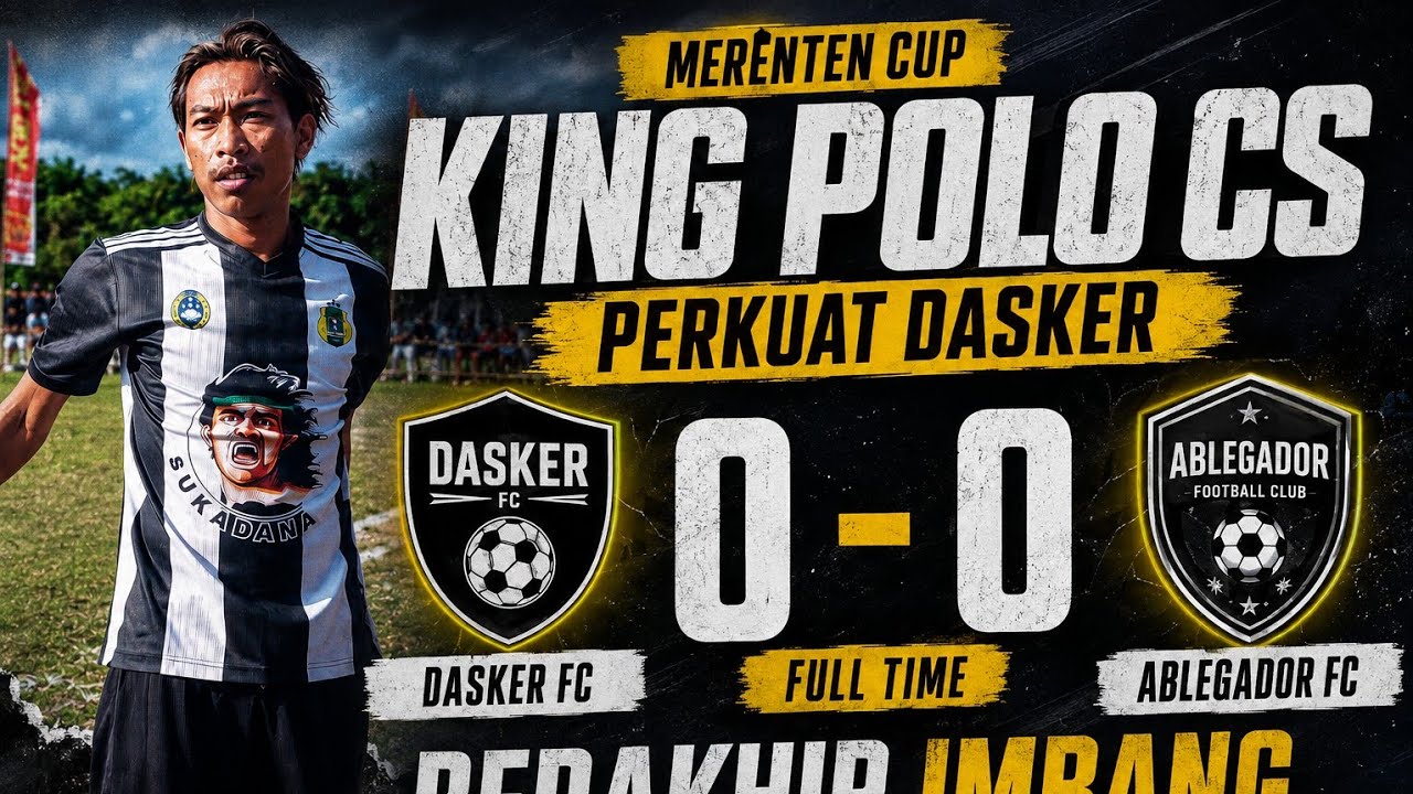  Full Highlight Paketan King Polo di Dasker FC vs Amblegador FC🏆 Piala Kades Merenten 2026 #kingpolo
