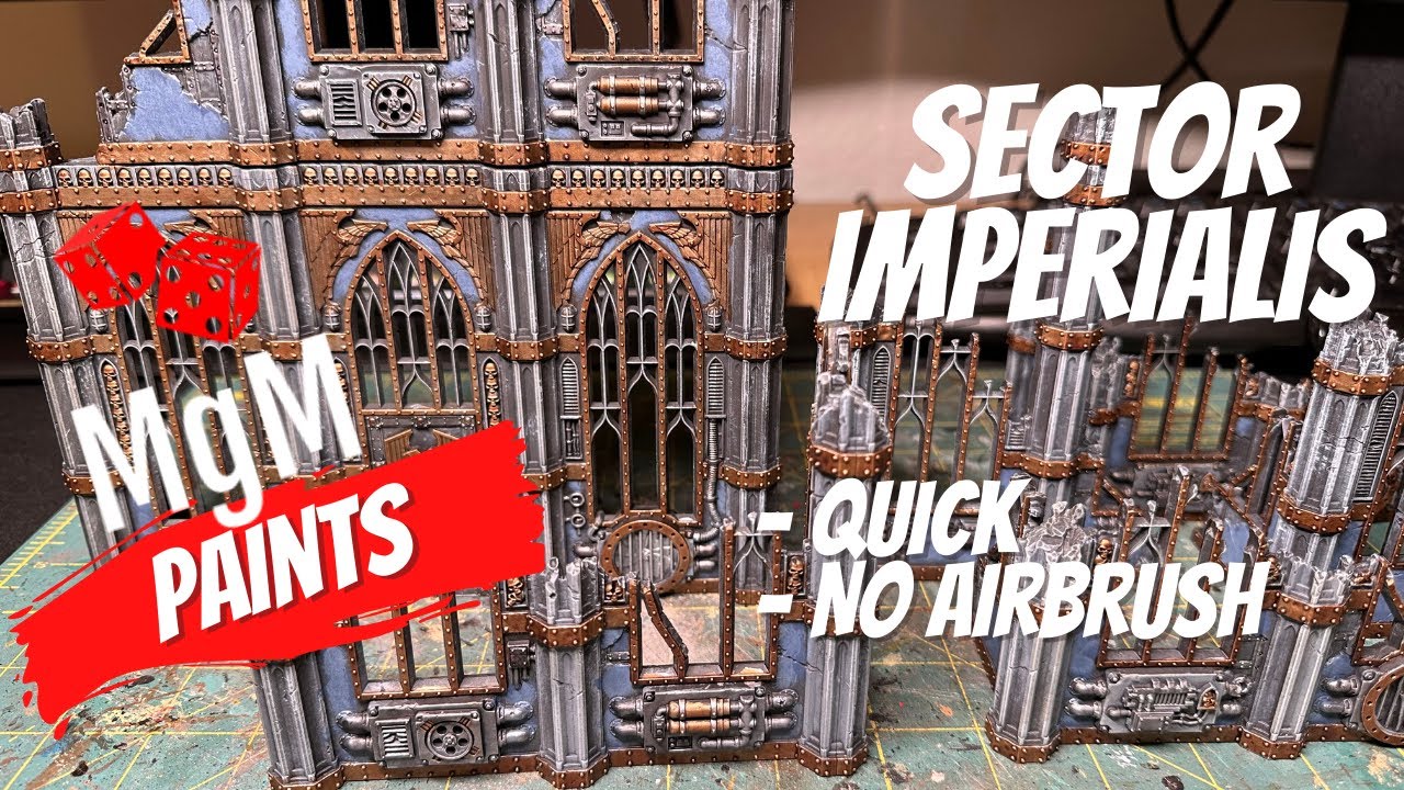 How to Paint Sector Imperialis | Warhammer 40K | Kill Team Chalnath | MgM Paints