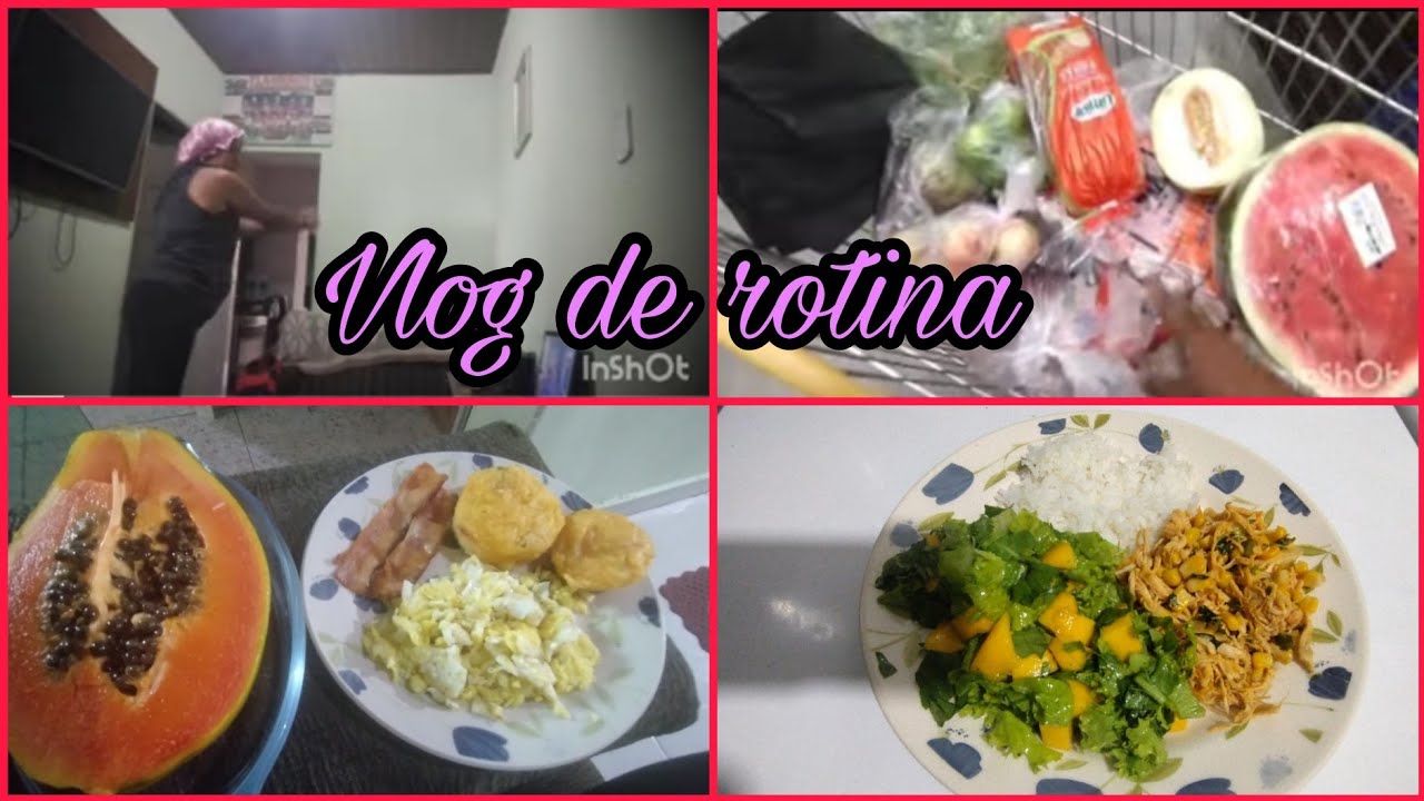 Vlogando minha rotina em um dia comum 