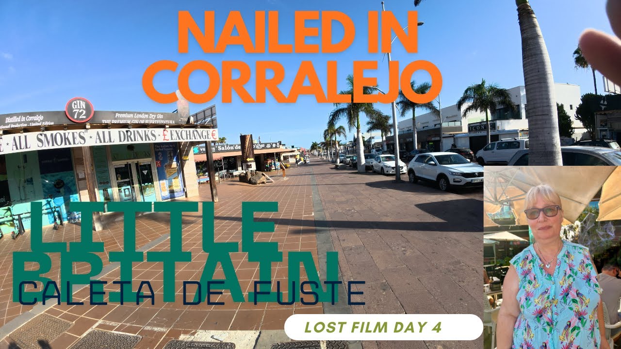 Exploring Caleta De Fuste Lost 3 Days of Footage