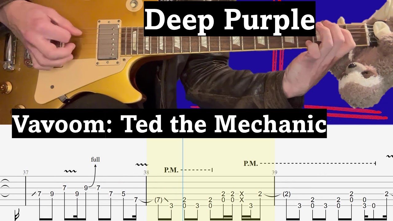 Deep Purple - Vavoom: Ted the Mechanic Guitar Cover | Guitar Tab