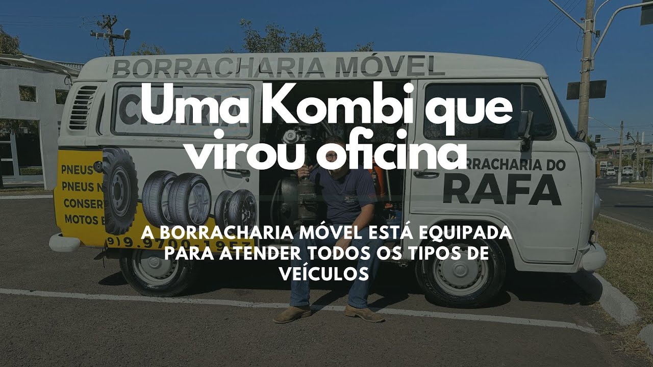 ShowCar: Kombi é transformada em oficina para atender motoristas em RC e região
