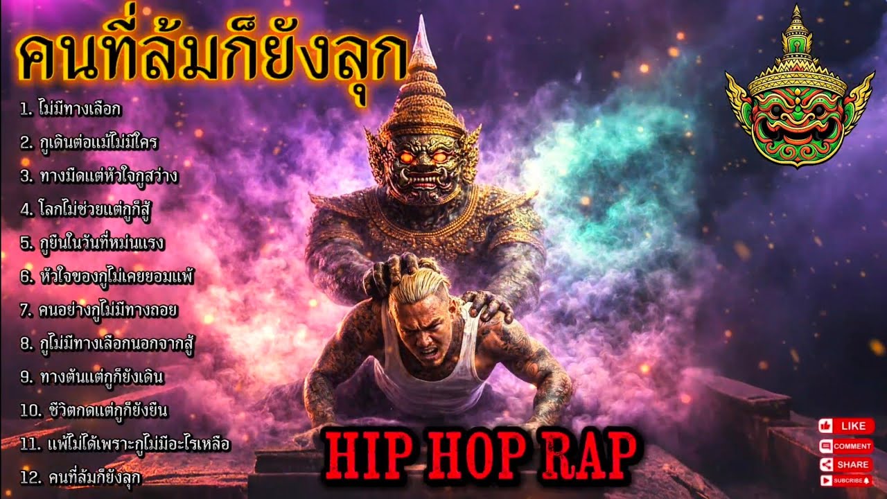 🔥รวมเพลงแร็พฮิปฮอป🔥คนที่ล้มก็ยังลุก🫵✌️ EP.154 #SadRap #HipHopอกหัก #Rapper #rap #hiphop