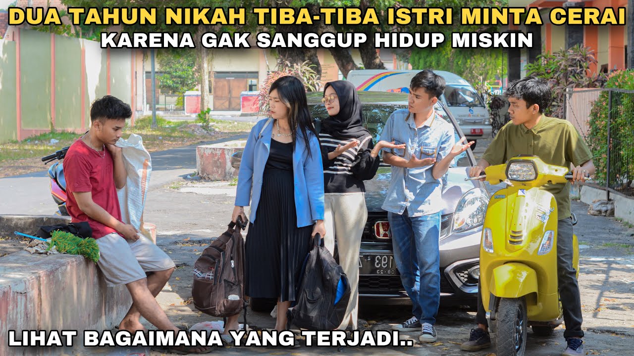 DUA TAHUN MENIKAH TIBA-TIBA ISTRI MINTA CERAI KARENA GAK SANGGUP HIDUP MISKIN!! tapi ternyata..