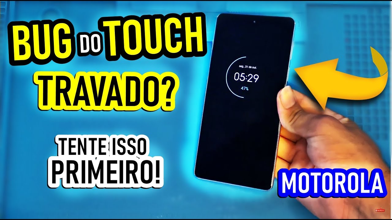 BUG RESOLVIDO: Motorola TRAVANDO Muito o touch Que FAZER? (MOTO G7 G8 G9 G10 G20 G22 G30 MOTO EDGE)