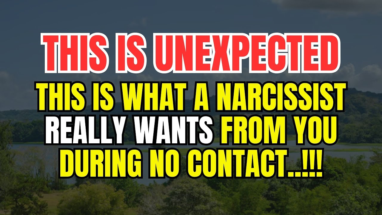 This Is What a Narcissist Really Wants From You During No Contact.