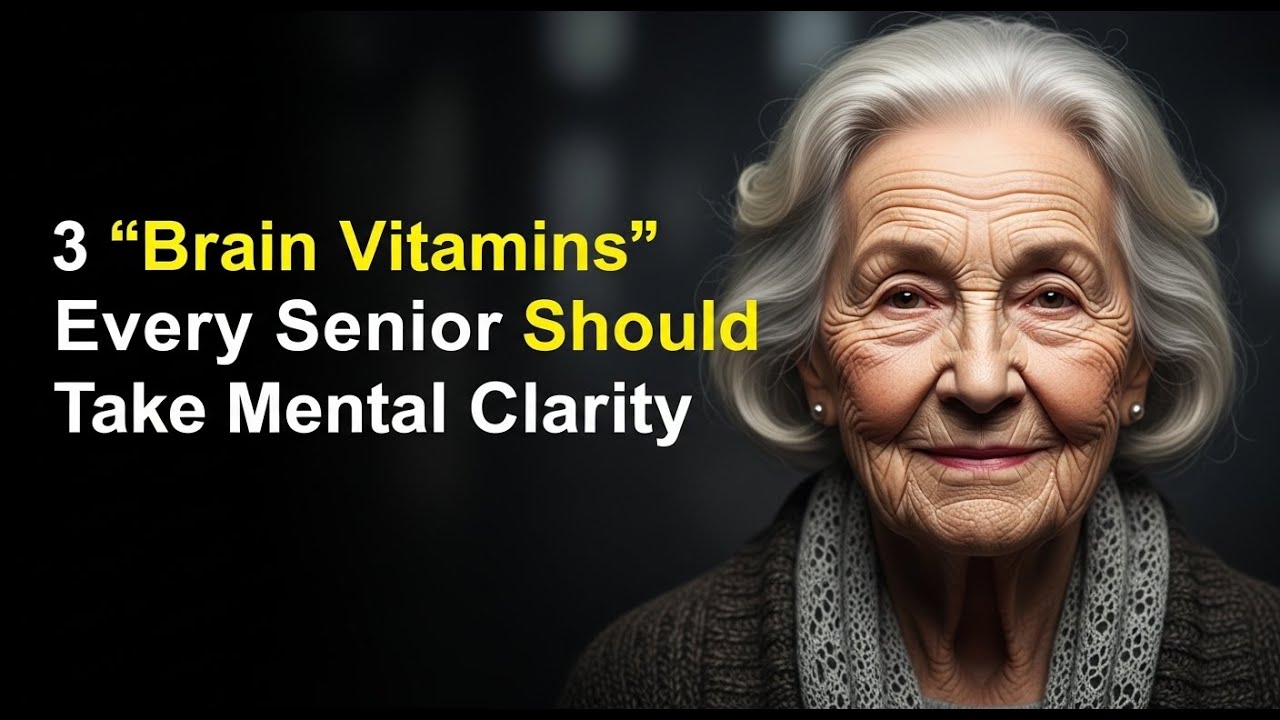3 Best Brain Vitamins Every Senior Should Take for Mental Clarity | Life After 60
