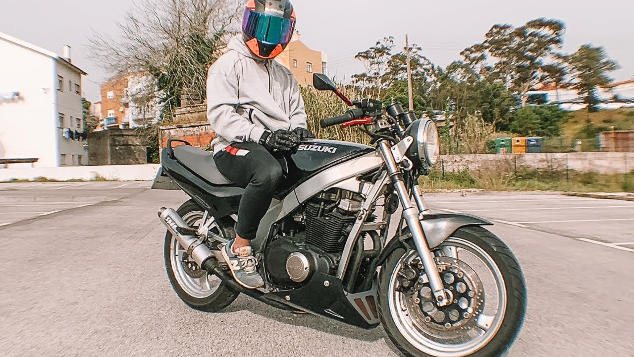 A minha 1ª Mota - SUZUKI GS500🏍