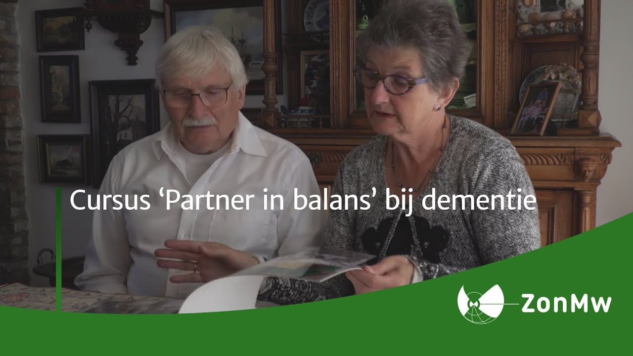 Cursus &lsquo;Partner in balans&rsquo; bij dementie