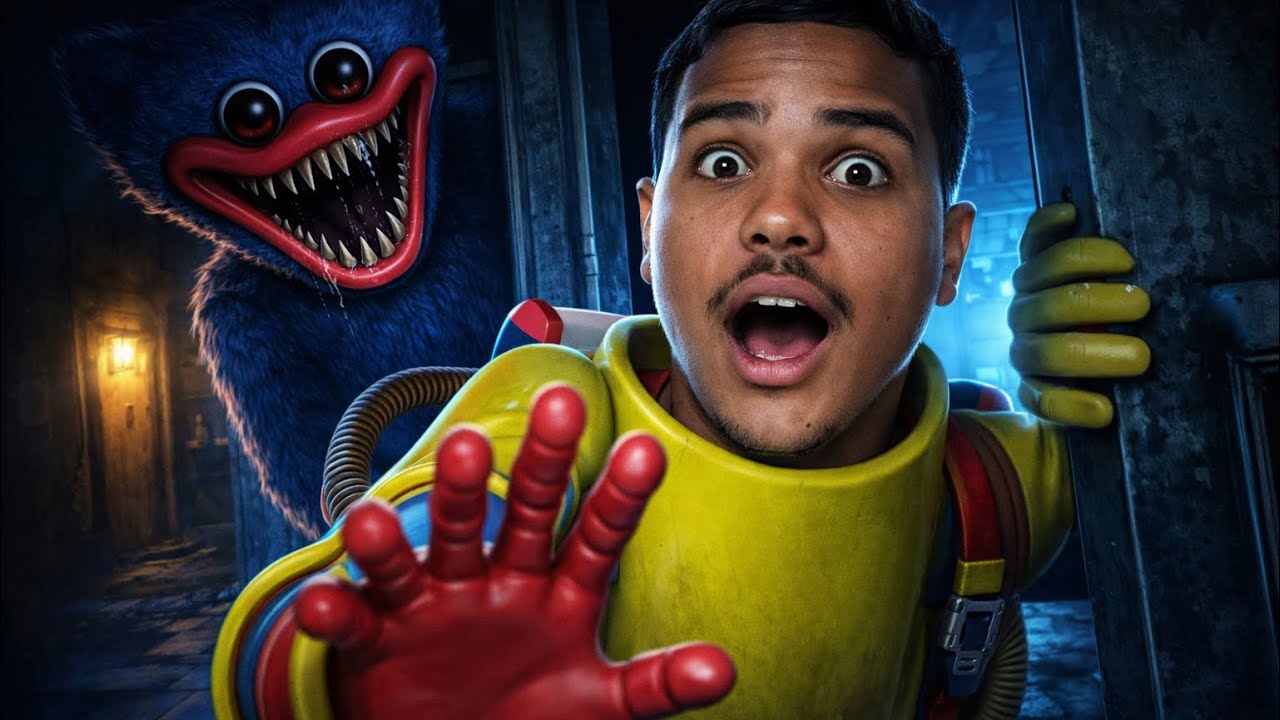 🔴 AO VIVO — tentando sobreviver ao POPPY PLAYTIME 😨