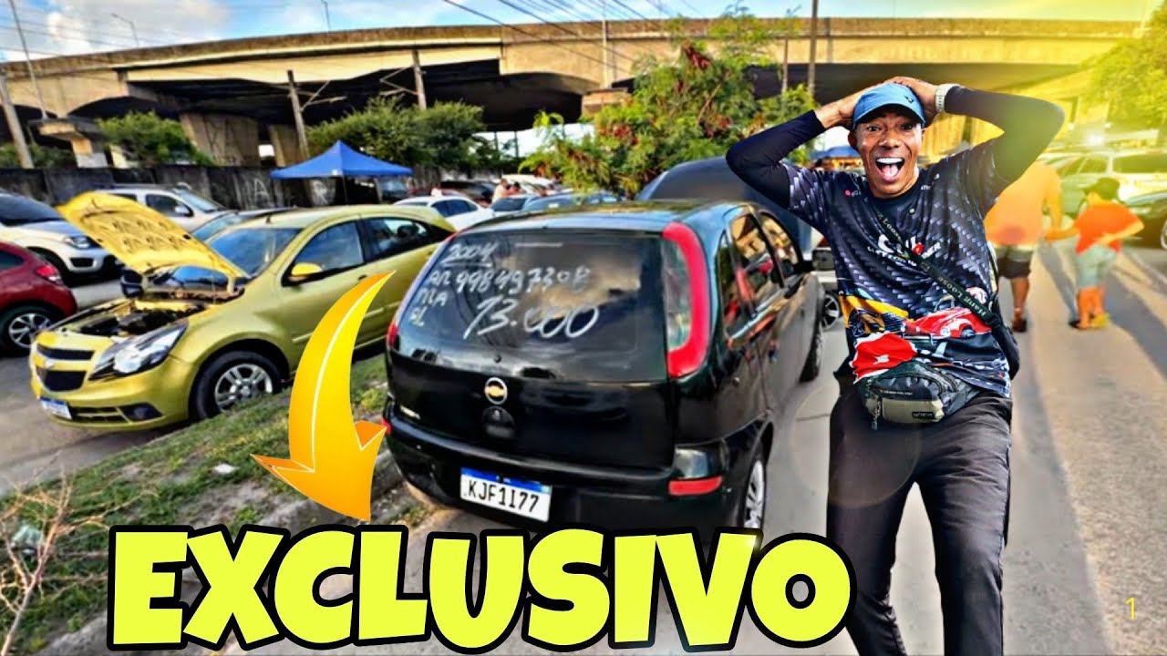 FEIRA DE CARROS E MOTOS RECIFE-PE (EXCLUSIVO)