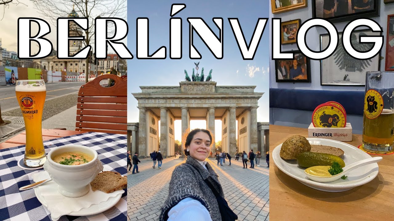 BERLÍN: Dónde comer y beber en la CAPITAL DE ALEMANIA | Vlog