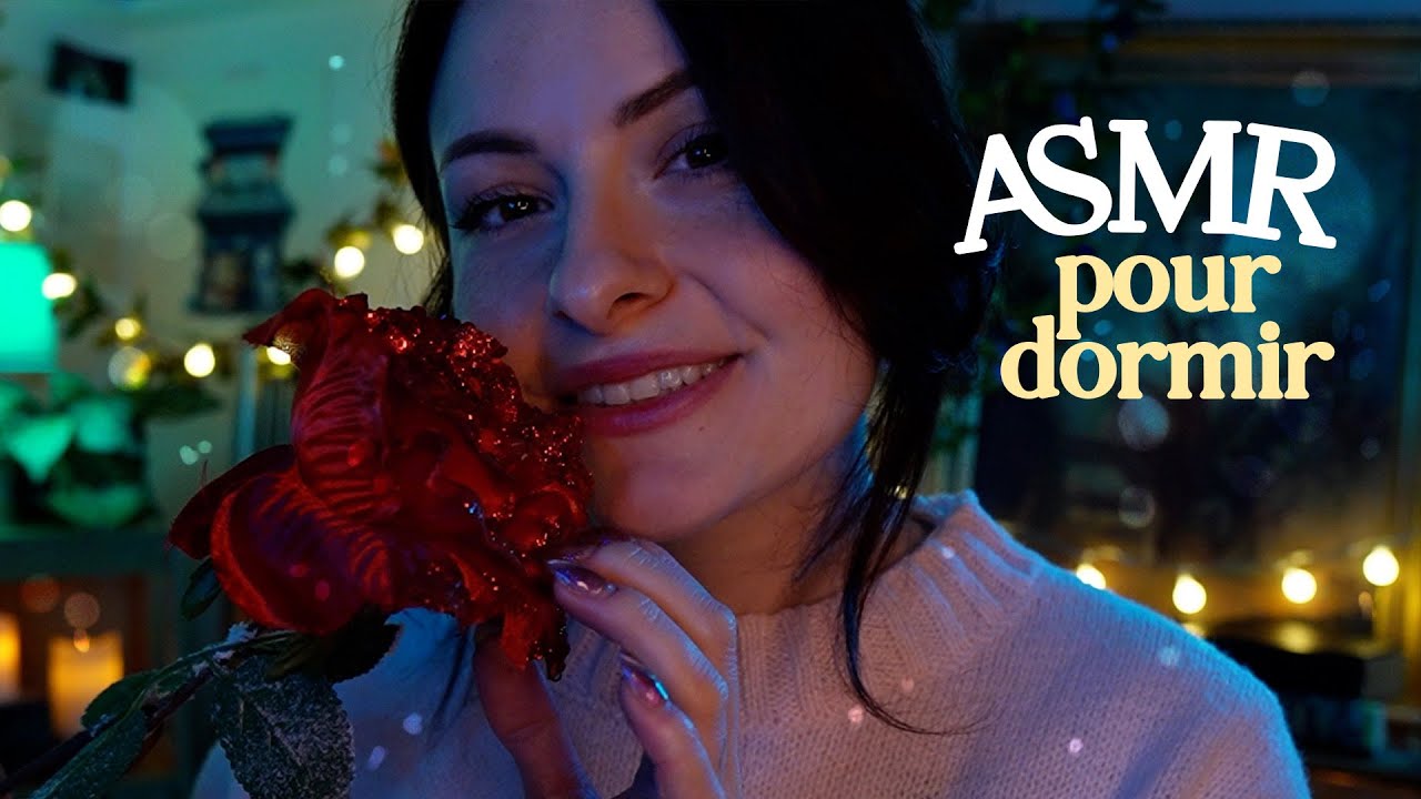 ASMR 🌹 PLEINS D’AMOUR ~ Close whispering, inaudible, bruits de bouche, triggers...