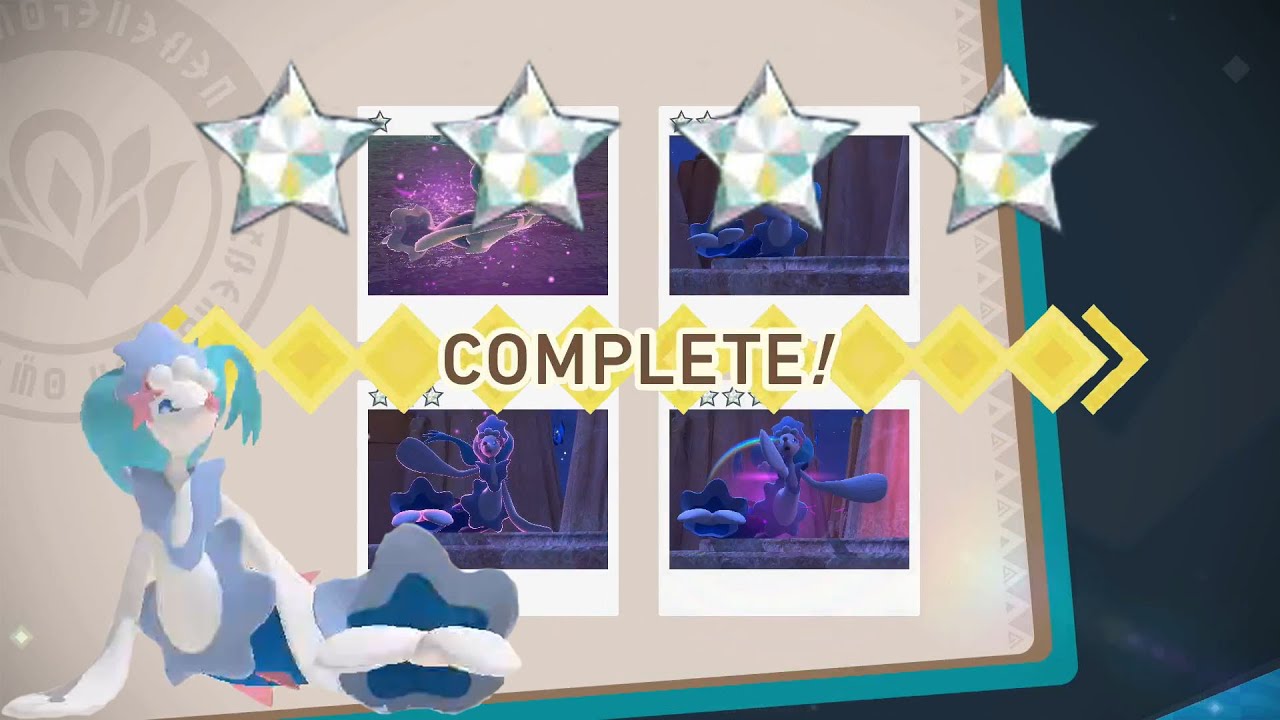 How To Get 1 To 4 DIAMOND STARS For Primarina! New Pokemon Snap!